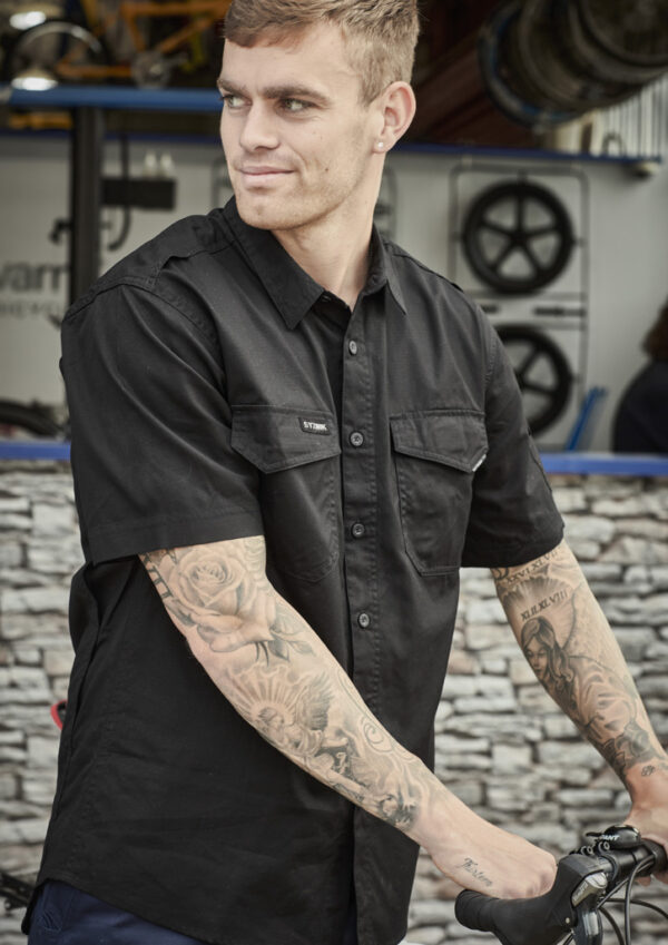 Cotton Lightweight ripstop work shirt