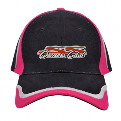 AH152 - Black/Hot Pink - Modern Logo