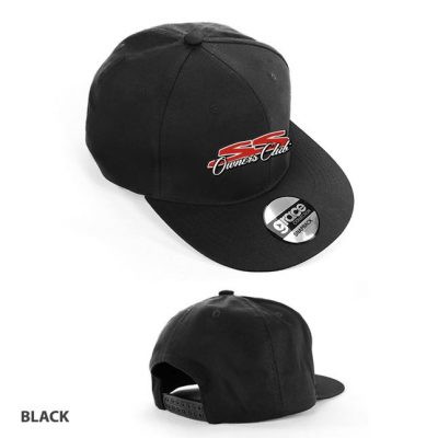 AH950 Flat Peak W Snap Back -Black - Modern