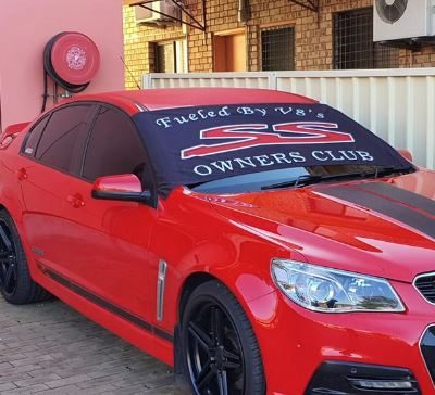 Windscreen Banner - SSOC AUSTRALIA LOGO