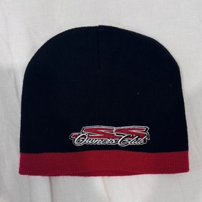 Beanie Black/Red W/Modern logo